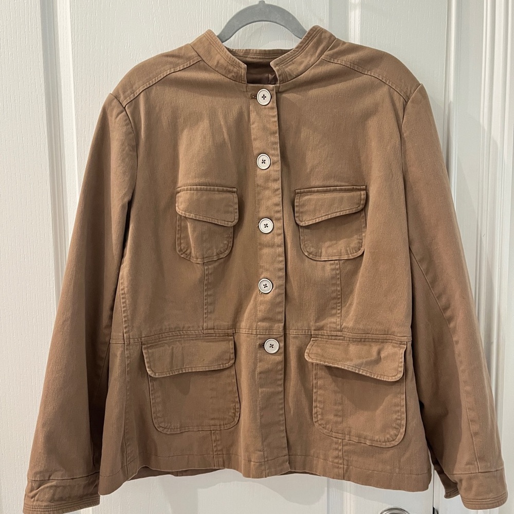Mossimo Supply Co. Brown Utility Jacket